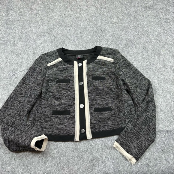 Vince Camuto Jackets & Blazers - Vince Camuto Jacket Women’s 14 Gray Button Front